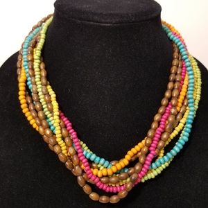 Wooden Bead Necklace